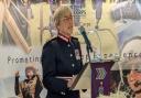 Lord Lieutenant Susie Sheldon addressing the guests.