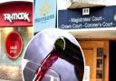 A shoplifter stole from Morrisons and TK Maxx.