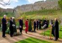 A previous service at Carisbrooke Castle.