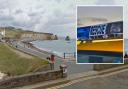 Search and rescue operation to find person in the sea at Freshwater Bay