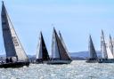 Contessas sailing off the Yarmouth.