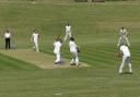 George Watts gets a wickets caught in the slips for Ventnor seconds.