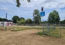 Clean-up operation underway at Seaclose Park, Newport.