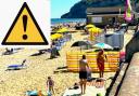 Hot weather will bring thousands to Shanklin Beach next week.