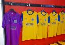 Newport Football Club match day kits.