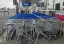 Tesco trolleys