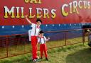 Freddy and Ollie at Jay Miller's Circus