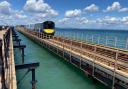 Trains will not be seen on Ryde Pier for several months.