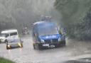 Heavy rain with flooding on Isle of Wight updates