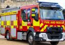 Fire services passed the horse into the care of its owner and a local vet