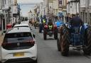 Vectis Vintage Tractor and Engine Club ride out on Ryde's Union Street