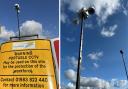 CCTV at road closure sites