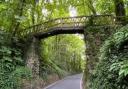 The White Lady Bridge is in the grounds of the Grade II listed Northcourt Park and Garden.