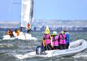 Griffin selection taking place on The Solent recently.