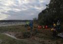 Coastguard services were called out to Folly Lane in East Cowes yesterday (Wednesday October 30)