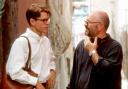 Actor Matt Damon and director Anthony Minghella.