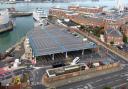 Wightlink's Portsmouth Gunwharf car ferry port.