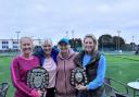 Members of Ryde Lawn Tennis and Croquet Club with their award