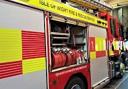 Firefighters were called to a smoke-logged building in Ryde.