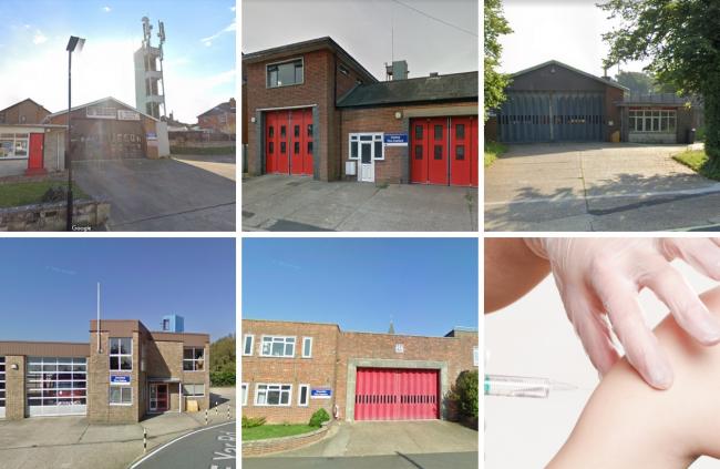 These Isle of Wight fire stations will host walk-in Covid-19 vaccine clinics.