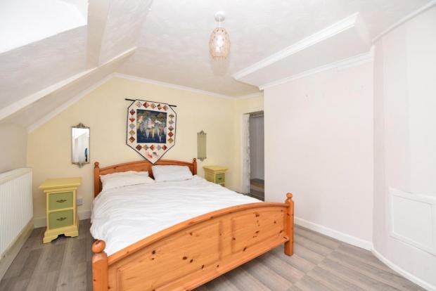 Isle of Wight County Press: Many of the bedrooms have sloping ceilings.