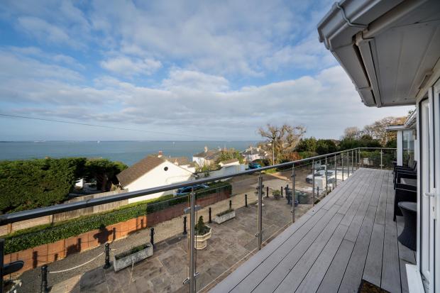 Isle of Wight County Press: The wraparound balcony ensures extensive sea views.