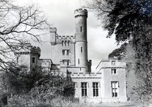 Isle of Wight County Press: Steephill Castle, which was demolished in 1963. Photo: IWCP Archive.