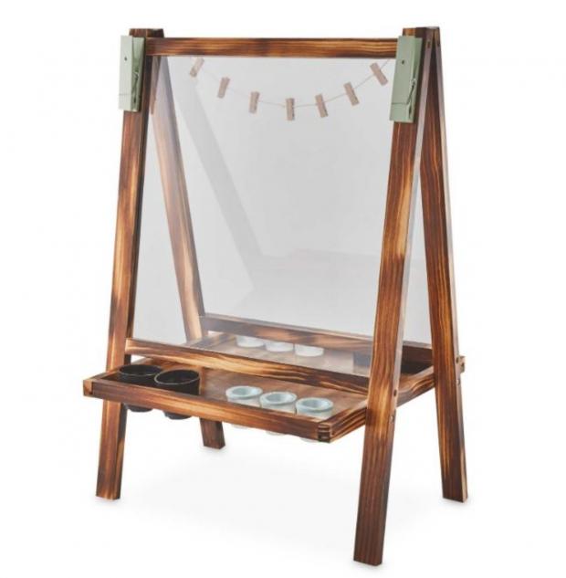 Isle of Wight County Press: Outdoor Wooden Easel (Aldi)