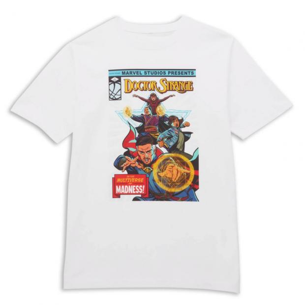 Isle of Wight County Press: Marvel Dr Strange Star Comic Oversized Heavyweight T-Shirt (Zavvi)