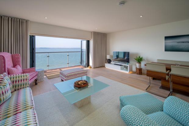 Isle of Wight County Press: Ebisu has been designed to make the most of the fabulous sea views. Photo by Steve Thearle.