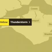 Island included in Met Office thunderstorm warning