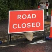 New Road in Brading is closed
