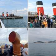 The Waverley visiting the Isle of Wight in 2022.