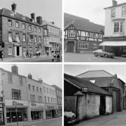 Some of the shops in Newport, capital of the Isle of Wight, in bygone days. Photos: David White.