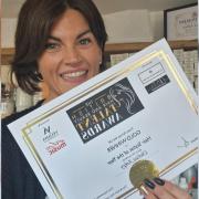 Chelsea Askey, owner of Revive Hair Salon in East Cowes, has been named Hair Stylist of the Year