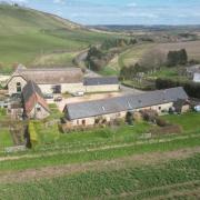 On the Isle of Wight housing market, Chillerton Farm Barns offers enviable countryside views.
