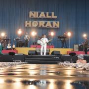 Niall Horan on stage at Isle of Wight Festival 2023.