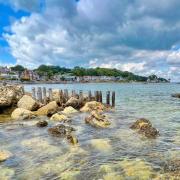 Seagrove Bay is almost everyone's favourite Isle of Wight beach.