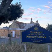 Yarmouth Primary School on Mill Road.