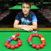 Talented 11-year-old Islander makes first half-century snooker break