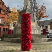 Newport War Memorial in St Thomas' Square