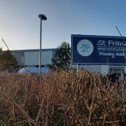 St Francis Primary Academy in Ventnor, the site of the incident
