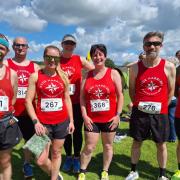 The Ryde Harriers team.