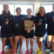 Ryde ladies novice four winners.