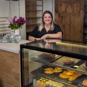 Kizzie Lloyd, owner of Calon Cafe & Bistro in Brighstone