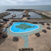 Ventnor paddling pool.