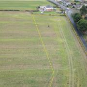 The site area is said to be grade 3 agricultural land.