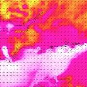 Wind direction and speed expected on the Isle of Wight later this week.