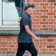 Timothy Layfield outside the IW Magistrates' Court on Friday, August 23