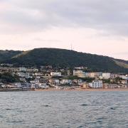 Ventnor from the sea